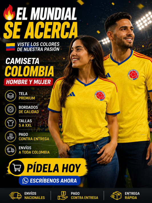 Camiseta Colombia 2026 Player Version 🇨🇴